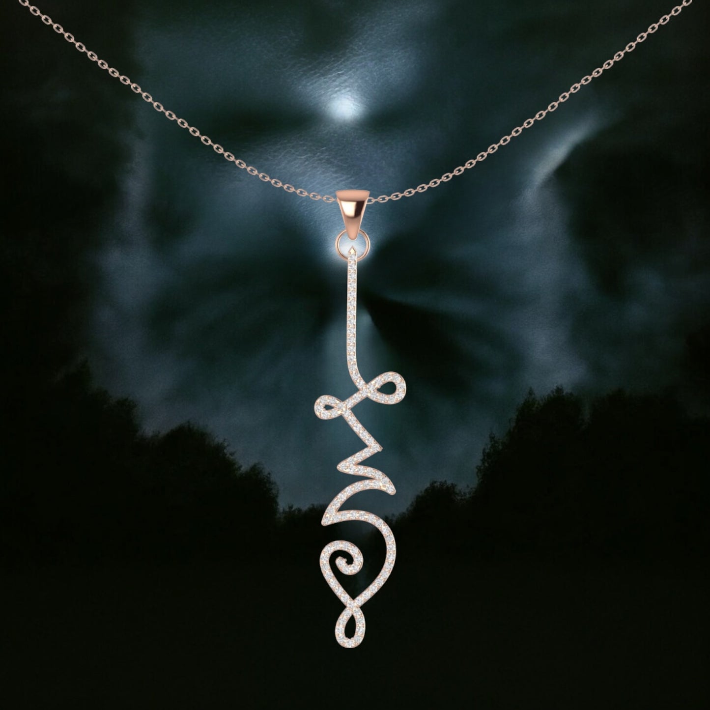 The Ana/Unalome Necklace Initial Investment